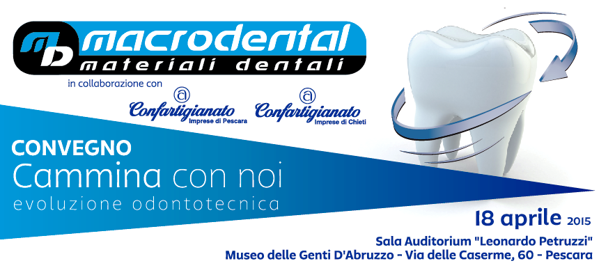 ODONTOTECNICI: “CAMMINIAMO INSIEME” CONVEGNO SULL’EVOLUZIONE ODONTOTECNICA