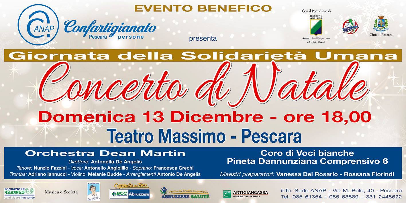 Concerto di Natale – 13 dicembre 2015 Teatro Massimo
