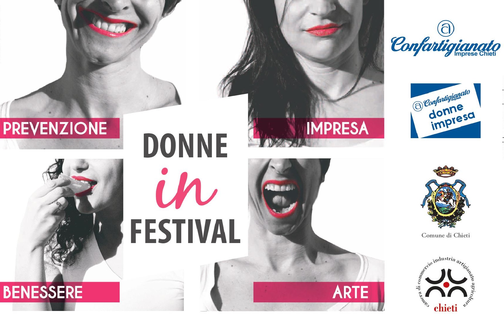 DONNE IN FESTIVAL – dal 5 all’8 Marzo a Chieti