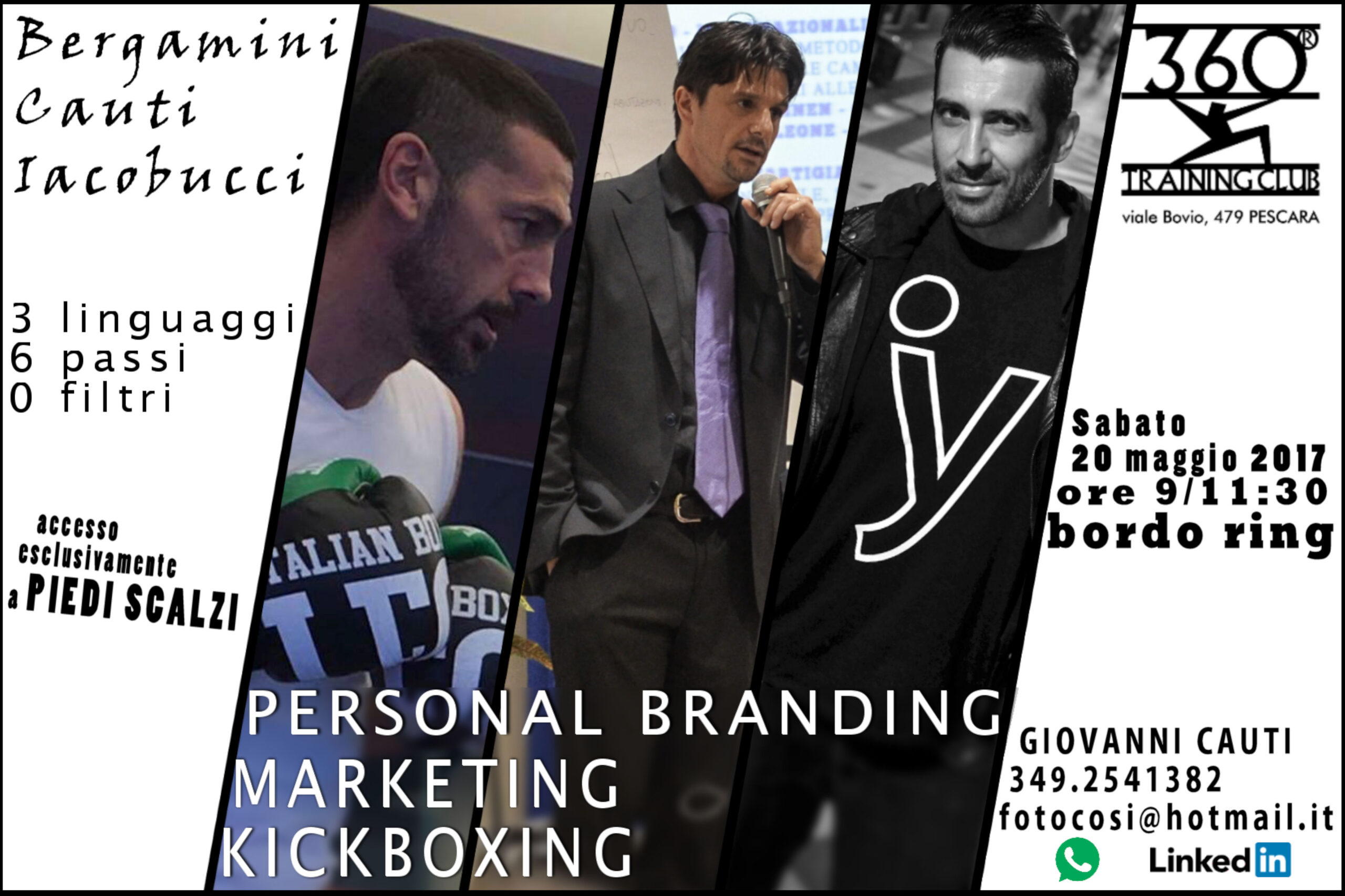 Personal Branding, Marketing e Kickboxing: a Pescara un nuovo evento formativo/esperienziale